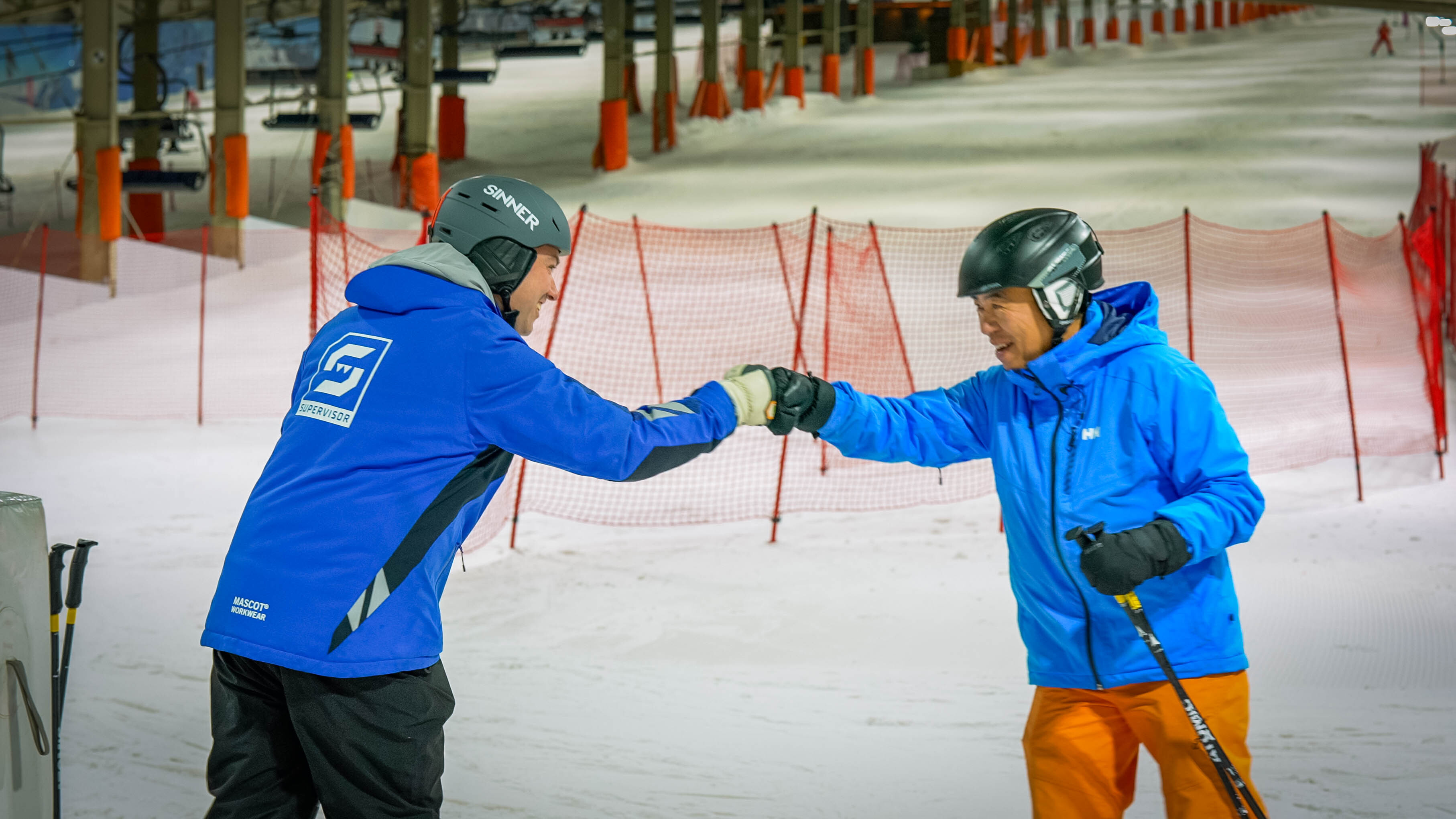 Snowworld samenwerking Groendus
