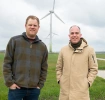 Hedin Automotive puts solar roof panels and farm’s wind energy to good use.