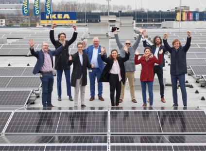 Groendus en Zoncoalitie realiseren zonnedaken voor Makro