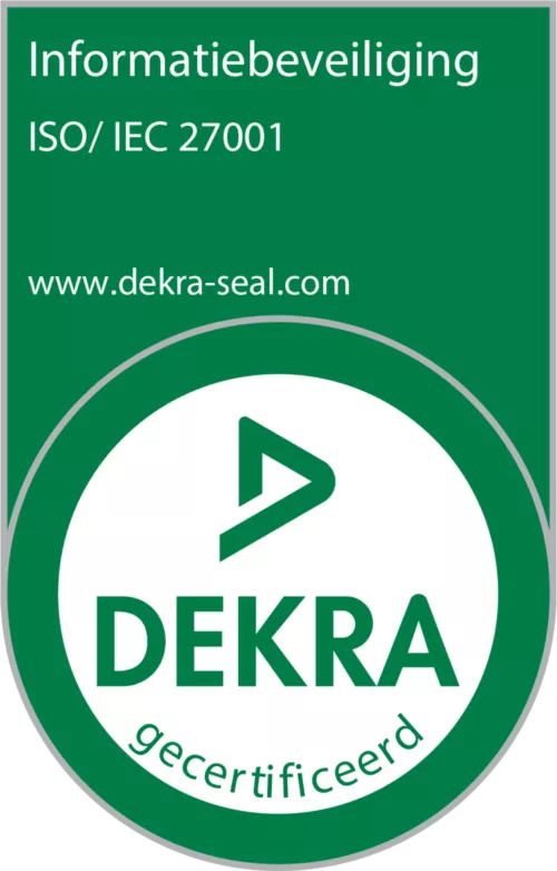 Wij zijn ISO 27001 gecertificeerd!